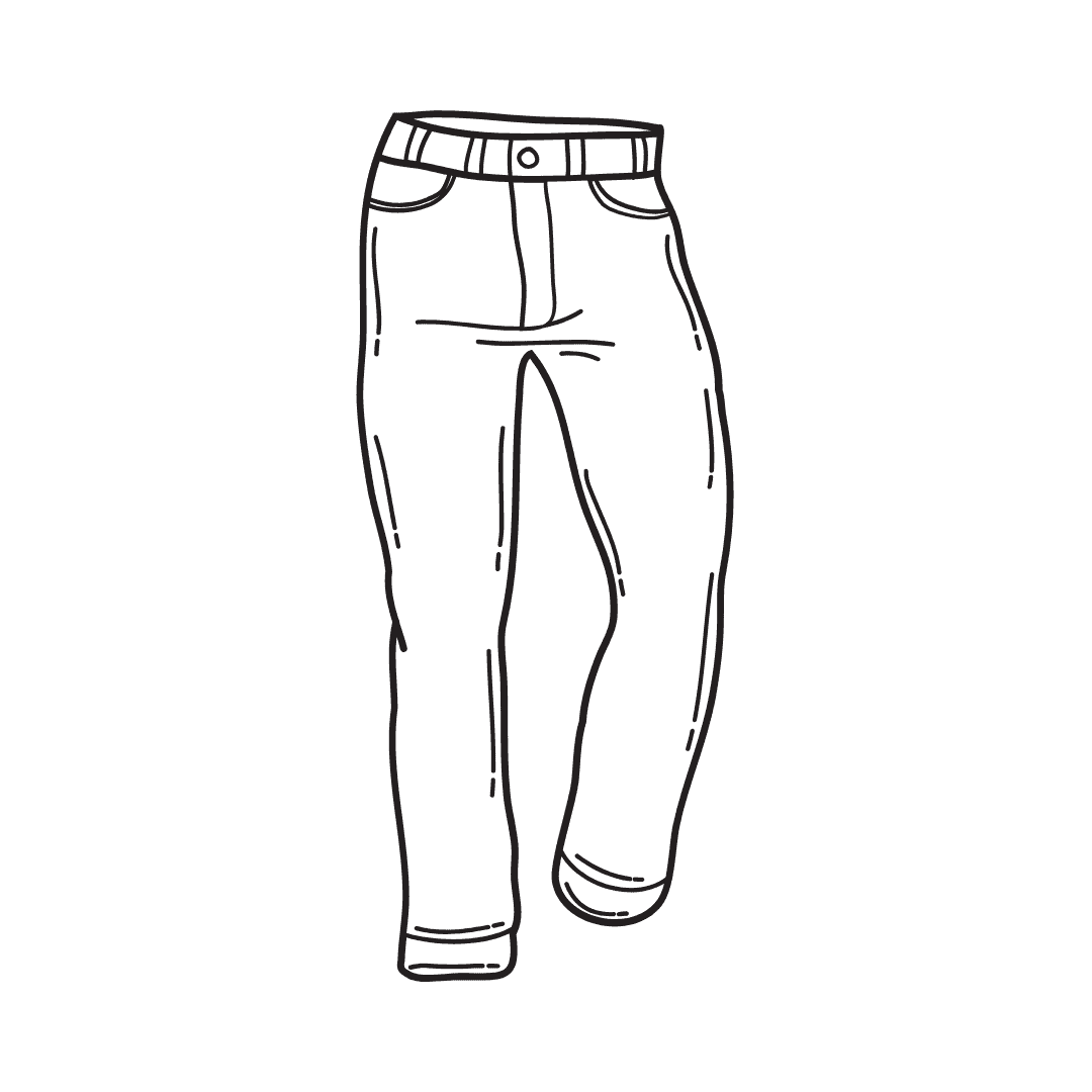 Pantalones vintage de cuero y mezclilla, estilo clásico y duradero para un look único.