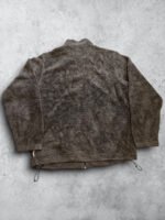 Chaqueta de forro polar vintage Chaps en color marrón, ideal para un estilo clásico y cálido.